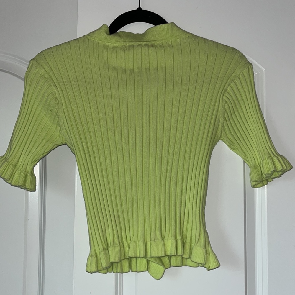 Bcbgmaxazria Ruffle Top - Picture 5 of 6